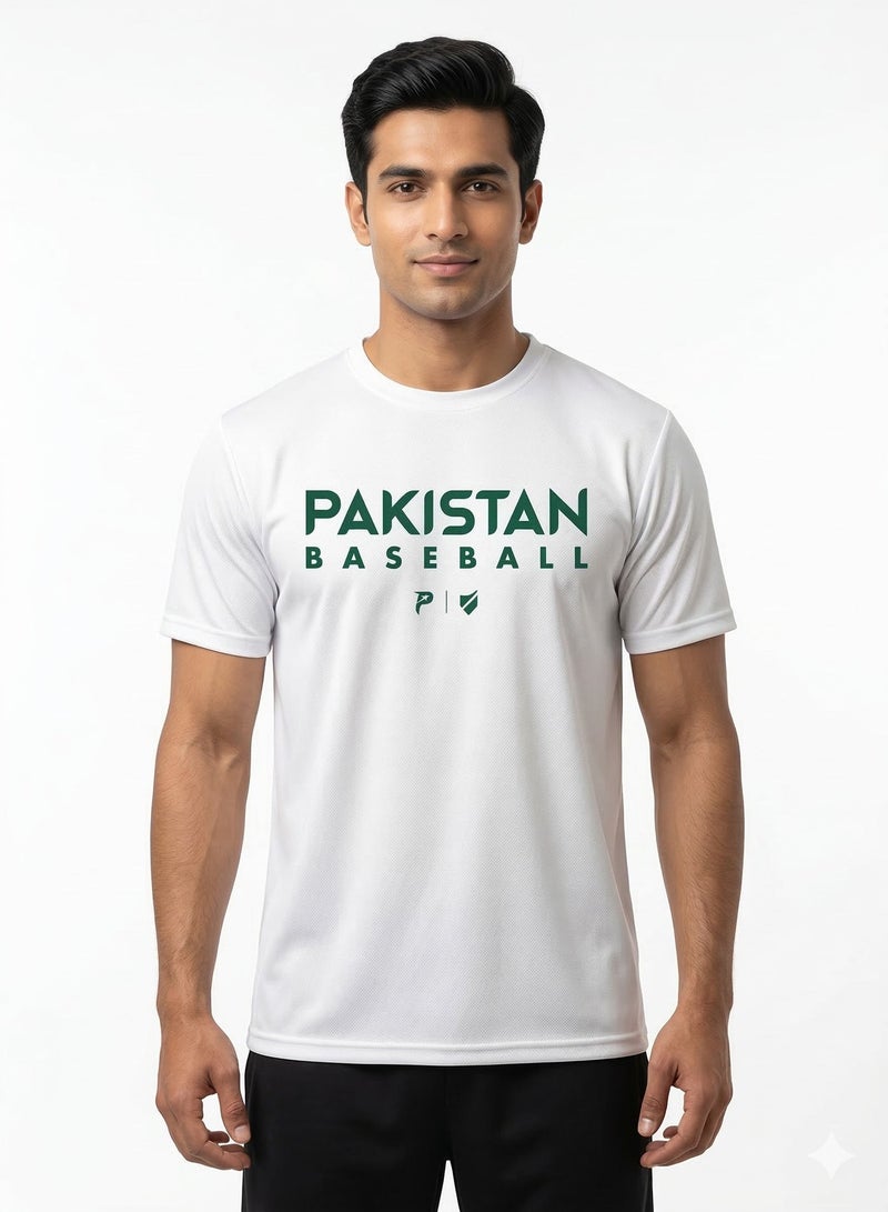 Baseball United Pakistan Baseball National Team Men's Lifestyle T-shirt - Image 1