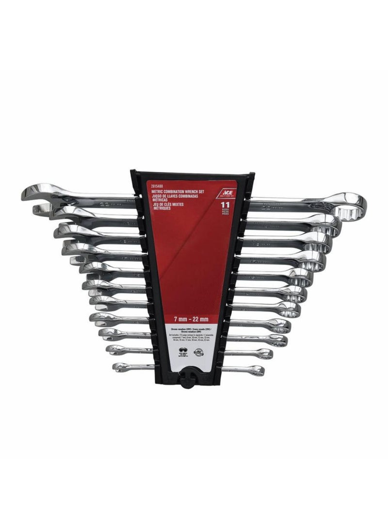 ACE Metric Combination Wrench Se11 Piece