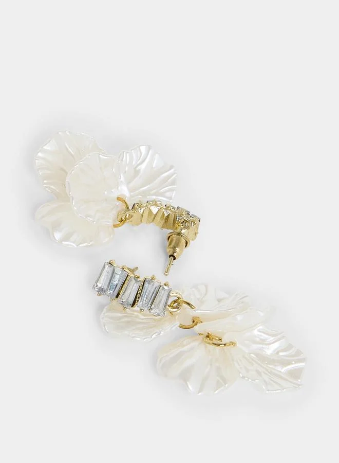 Styli Petal Drop Earrings