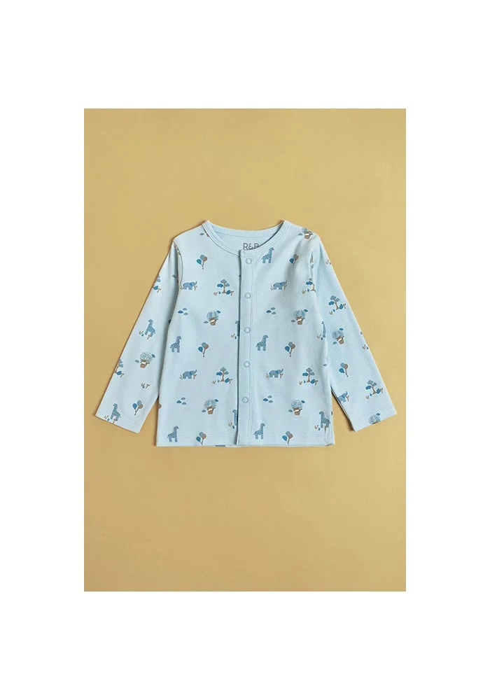أر أند بي 2 Pack Printed Pyjama Set