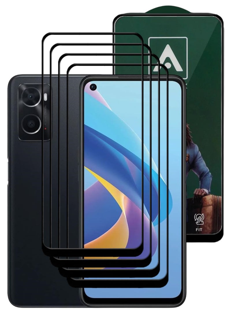 ACLIX 4 Pieces Antistatic ESD Dustproof Premium Quality High Definition Tempered Glass Screen Protector Designed For Oppo A76 - Image 1