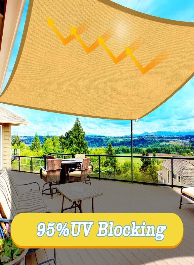 HappyTrends Sunshade Cover (10' x 13', Sand) - Image 3