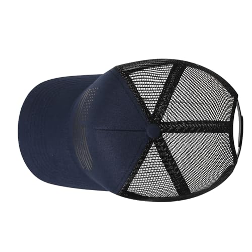VIONLAN Baseball Cap, American Flag Trucker Hat for Men Women, Breathable Adjustable Fit Outdoor Mesh Snapback Hats - Image 4