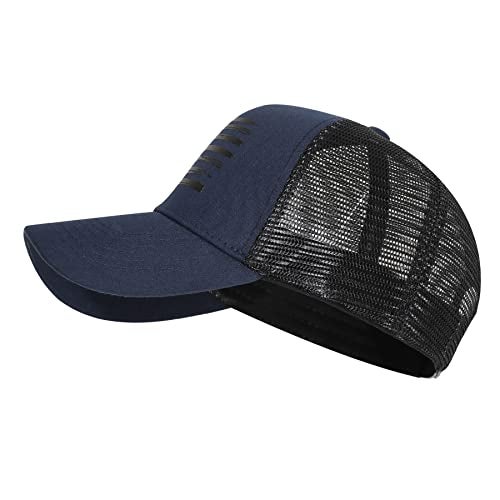 VIONLAN Baseball Cap, American Flag Trucker Hat for Men Women, Breathable Adjustable Fit Outdoor Mesh Snapback Hats - Image 5