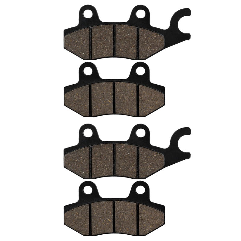 Yerbay Front and Rear Brake Pads for Kawasaki Ninja 250R EX250 20082012 Ninja 250 20152016 Ninja 300 20142016 Ninja 400 EX400 20182021 Ninja 125 Z125 20162021 Z250 20152017 Z300 ER300 20152020