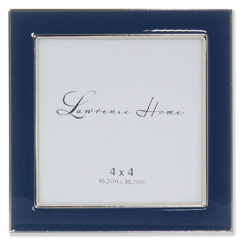 Lawrence Frames Metal Frame Polished Enamel Blue 4x4