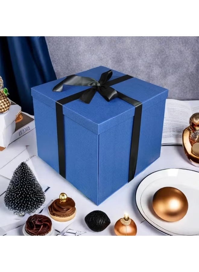 GMORO Large Gift Box 12x12x10 Inches,Gift Boxes For Presents,Birthday Gift Box,Present Box,For Packaging,Valentine's Day,Mother's Day,Anniversaries. - Image 3