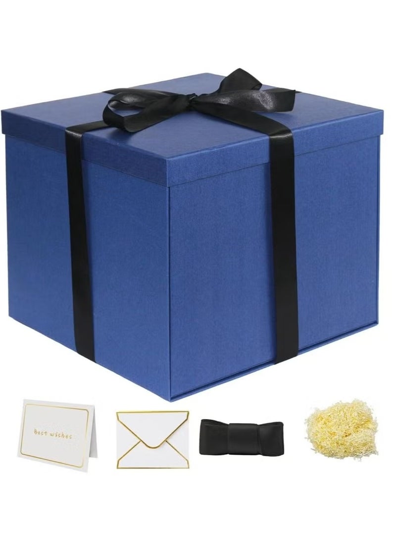 GMORO Large Gift Box 12x12x10 Inches,Gift Boxes For Presents,Birthday Gift Box,Present Box,For Packaging,Valentine's Day,Mother's Day,Anniversaries. - Image 1