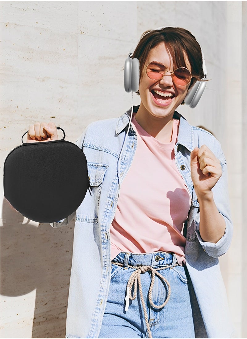 Skycare - Skycare Hard Case for AirPods Max , Travel Carrying Headphone Case with AirPods Max Silicone Earpad Cover/Ear Cups Cover/Headband Cover, AirPods Max Protective Portable Storage Bag - Image 1