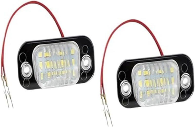 Wivplex 2Pcs Error Free White License Plate Lights - Image 1