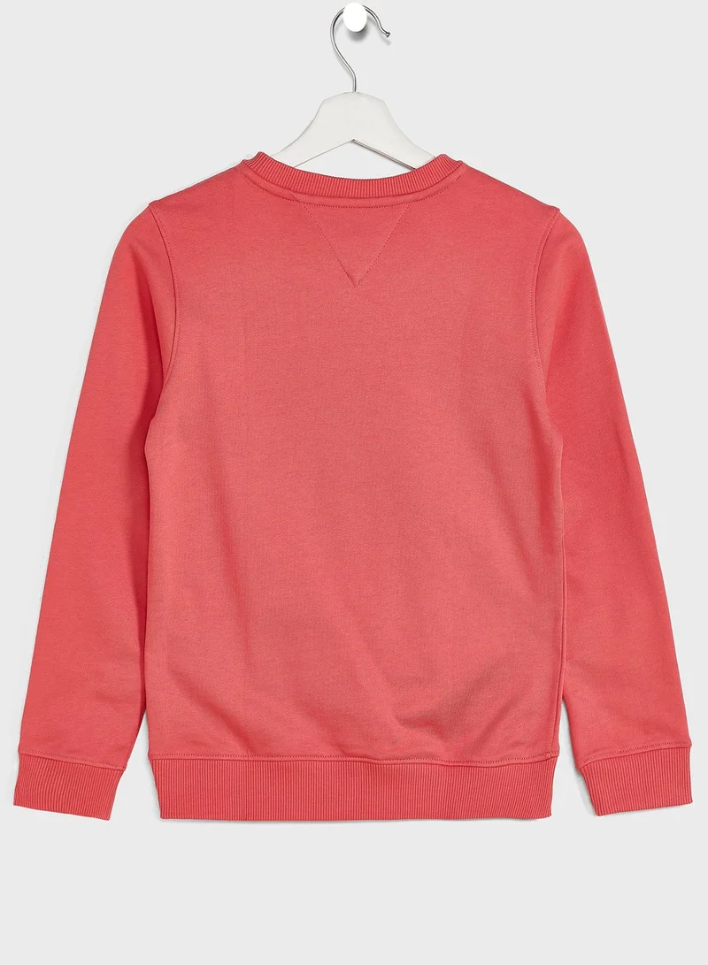 TOMMY HILFIGER Youth Logo Sweatshirt
