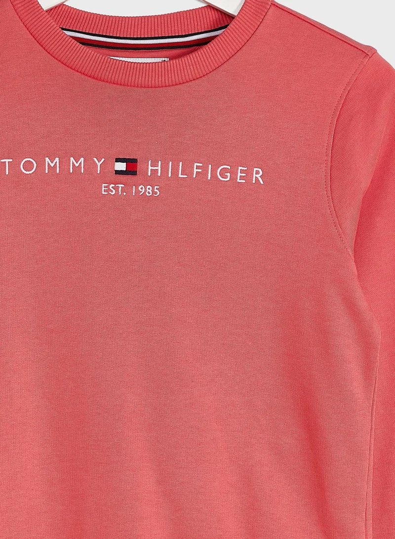 TOMMY HILFIGER Youth Logo Sweatshirt