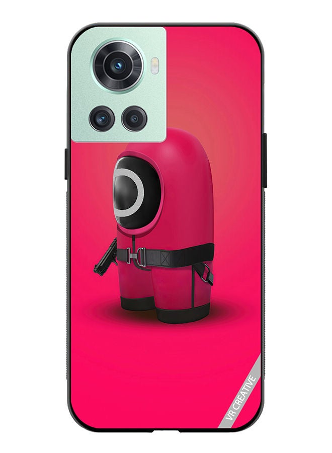 VR CREATIVE Protective Case Cover For OnePlus 10R Squid Game Design Multicolour - Image 1