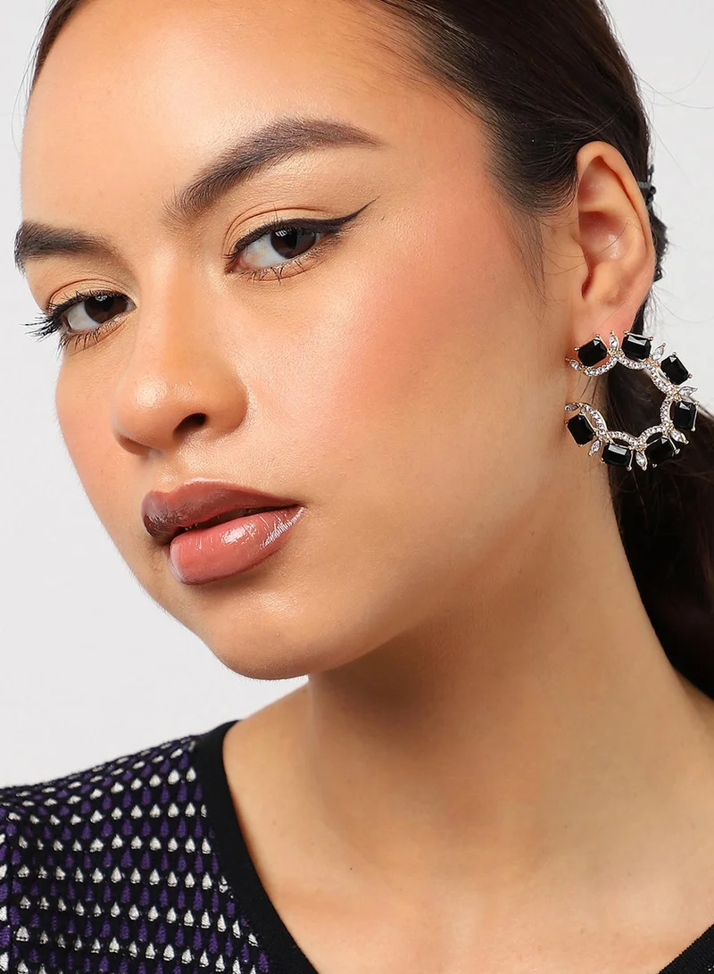 سوهي أقراط الأحجار الخضراء