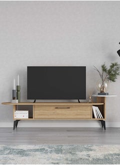 Oak/White Marble
