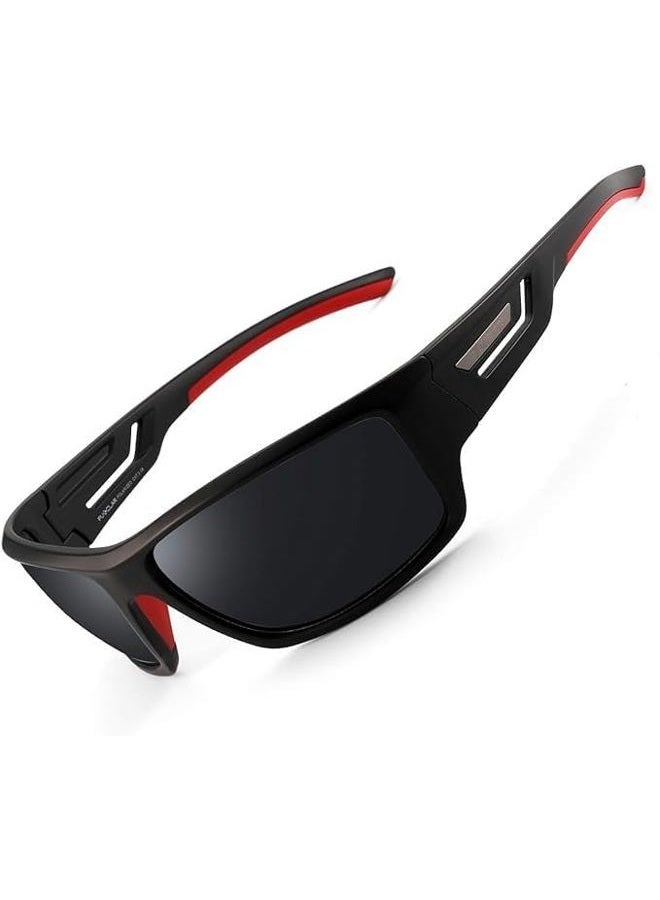 PUKCLAR Polarized Sports Sunglasses for Men Women Driving Sunglasses Cycling Running Fishing Goggles Unbreakable Frame - Image 2