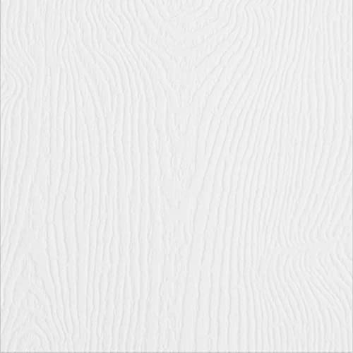 EasyFlex No-Dig Landscape Edging with Anchoring Spikes, 4.5 in. Tall Decorative Adirondack Wood-Look Fence Garden Border, 15 Foot Kit, White (3600WT-15C-6) - Image 3