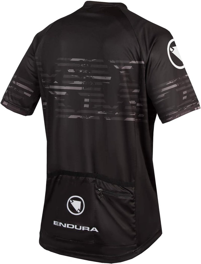 Endura Hummvee Ray Short Sleeve Jersey - Large - Black - Image 2