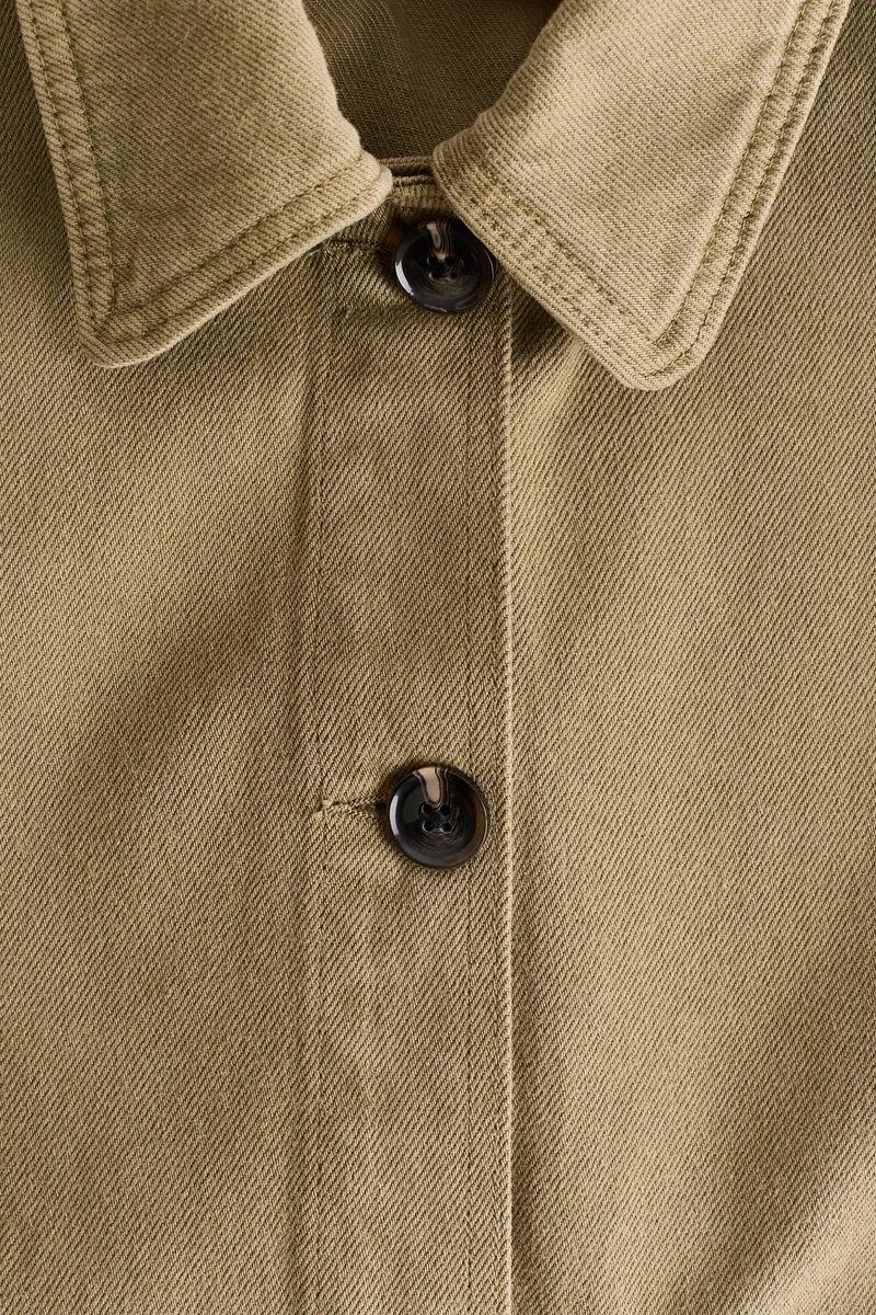 H&M  Cotton twill shacket for Women | Best Price UAE