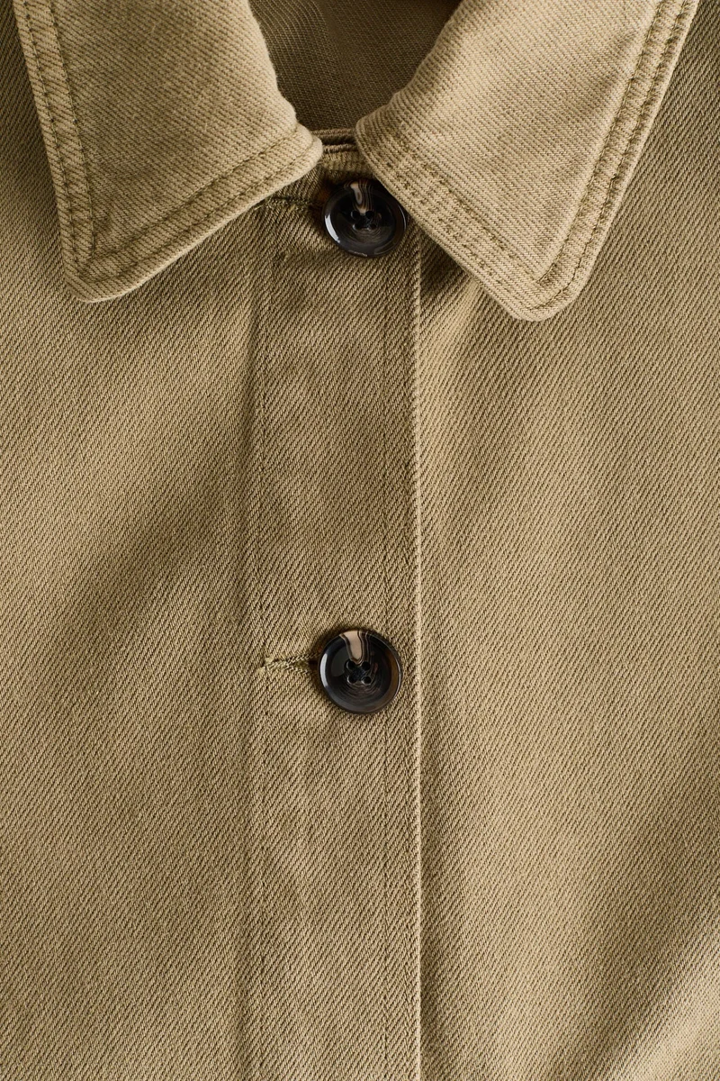 H&M  Cotton twill shacket for Women | Best Price UAE