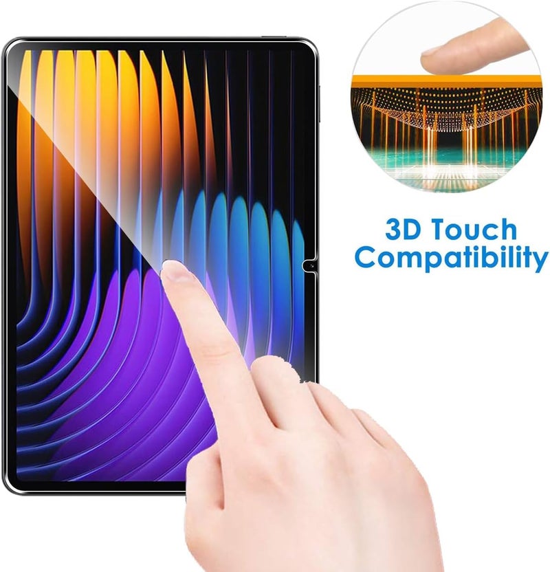 Vertus ® Premium Tempered Glass for Xiaomi Mi Pad 7 / Xiaomi Pad 7 Pro (11.2 Inch) Screen Protector, Full Coverage 9H Tempered Glass, HD Clear Scratch Resistant, Bubble-Free for Xiaomi Pad 7 Screen Protector - Image 3