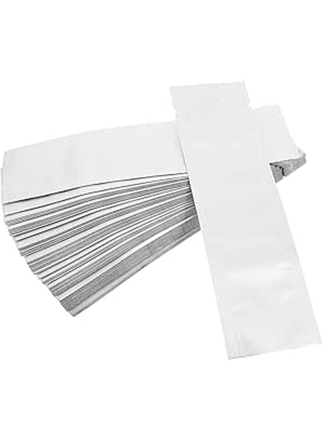 100 Pack Reusable Food Storage Bags For Snacks Powder Beverages Easy Carry Sealed Pouches - Image 1