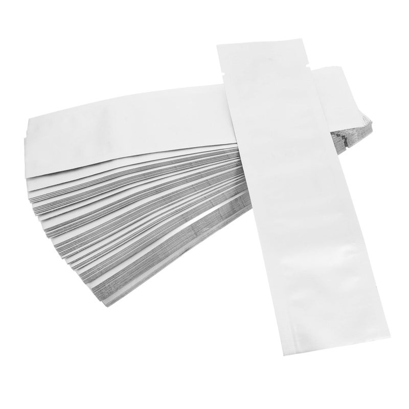 100 Pack Reusable Food Storage Bags For Snacks Powder Beverages Easy Carry Sealed Pouches - Image 2