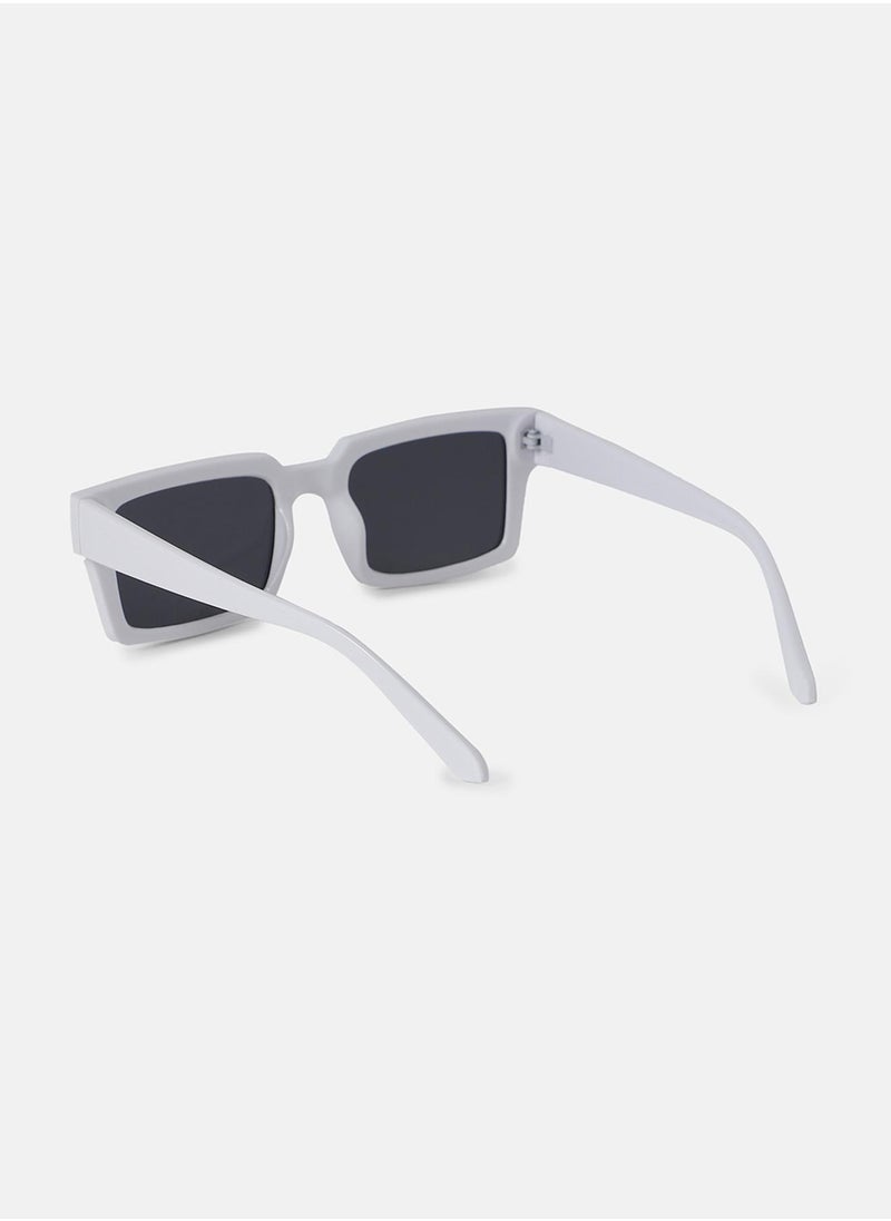 Full Rim Rectangular Sunglasses - White - pzsku/ZC384399F5B3564B58805Z/45/_/1741336725/d195ebe3-673b-4b97-a5bd-0ee50ea0ea3d