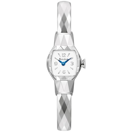 Bulova Ladies Limited Edition American Girl 2 Hand Silver Stainless Steel Quartz Bangle Watch Style96L333 - Image 1