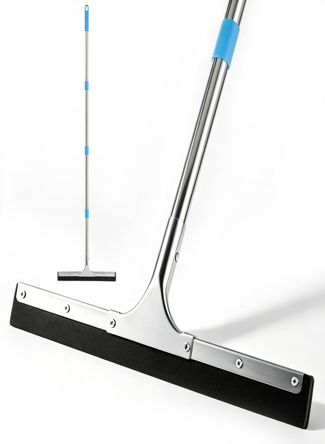 Aodaer Squeegee for Floor Scrubber with Extendable Telescopic Pole Handle - Image 1