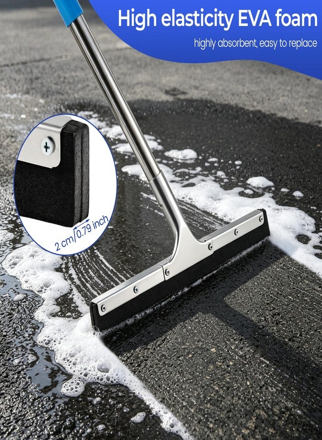 Aodaer Squeegee for Floor Scrubber with Extendable Telescopic Pole Handle - Image 3