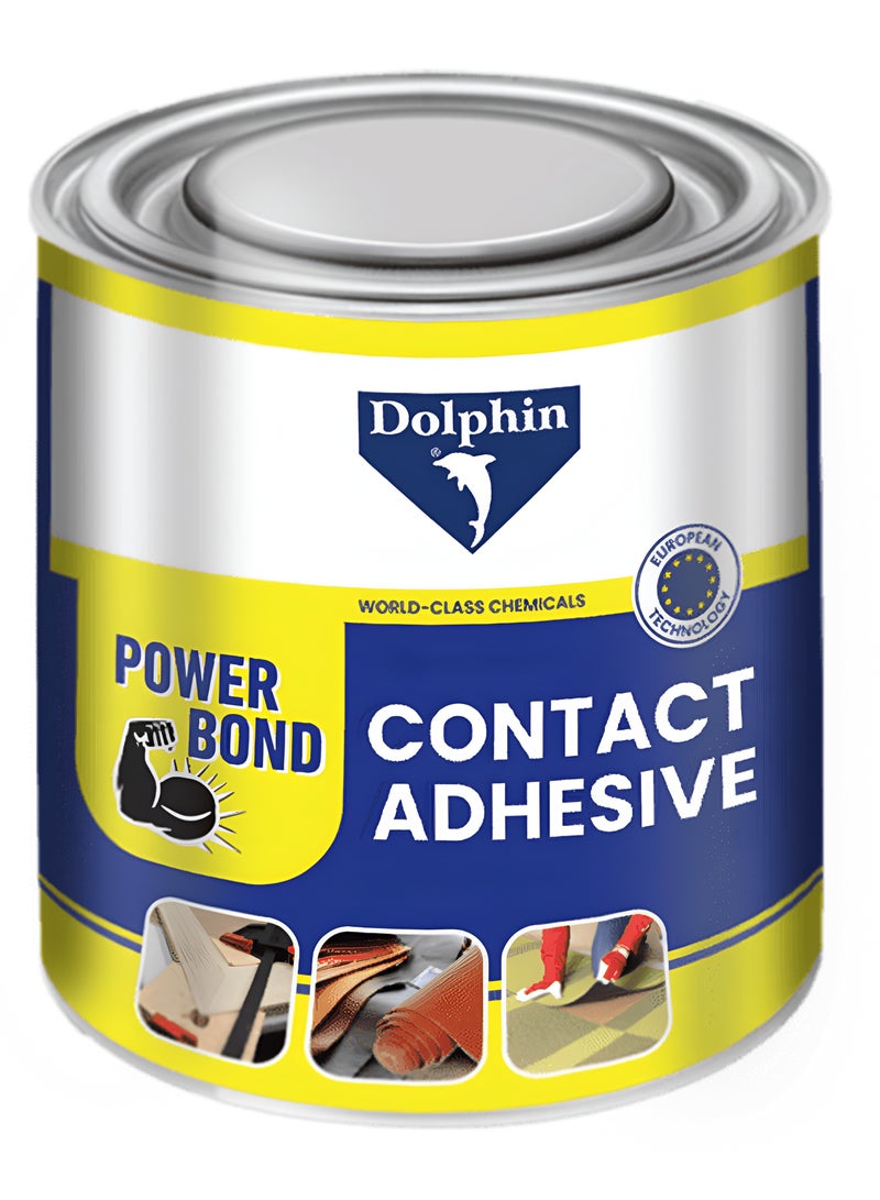 Dolphin Contact Adhesive - High Strength, Fast Drying, Chemical Resistant Adhesive 250ML