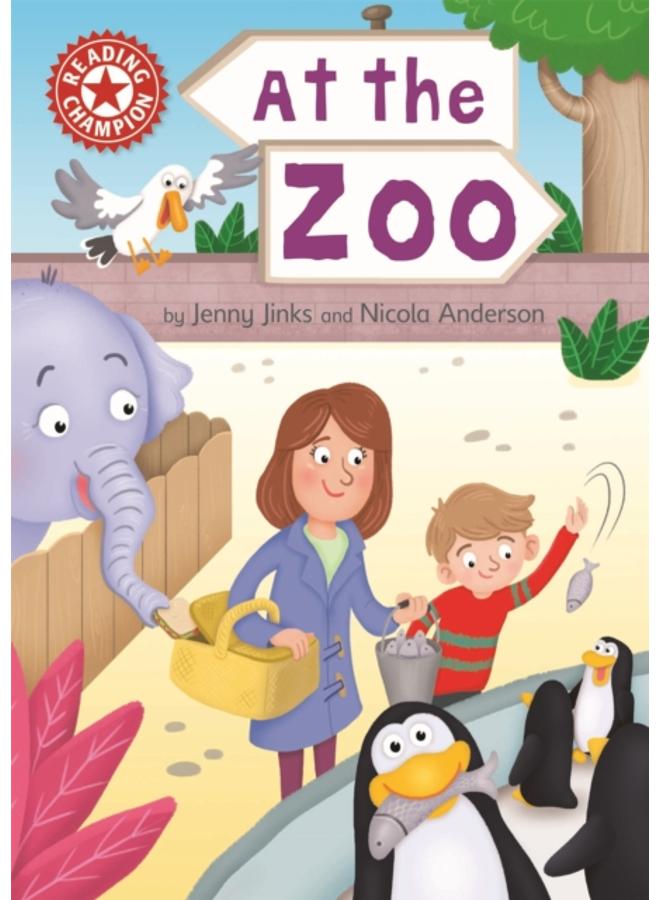Reading Champion: At the Zoo : Independent Reading Red 2 