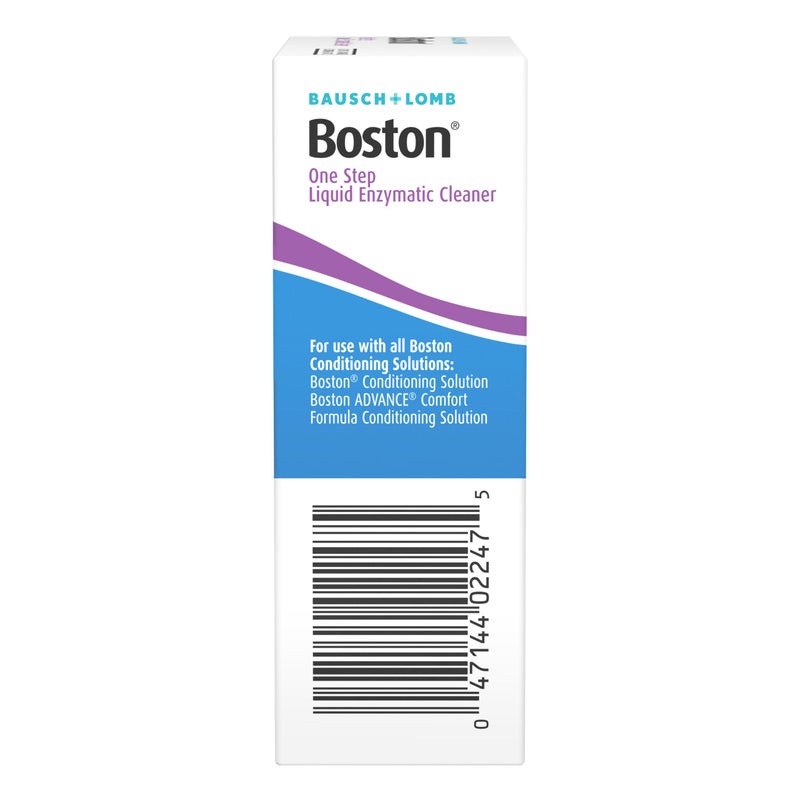 Boston One Step Liquid Enzymatic Cleaner, Preservative-Free Protein Remover for Rigid Gas Permeable (RGP) Lens, Sterile Single-Use Dispensers, 15 Count - Image 3