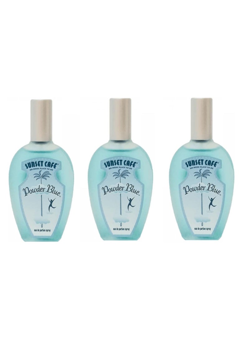 أفالين بودرة زرقاء ثلاث قطع 100+100+100مل