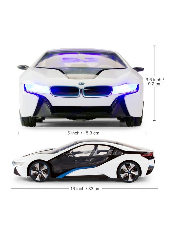 RASTAR BMW Toy Car, 1:14 BMW i8 Remote Control Car | BMW RC Car, Fully Transparent/Interior Light - Image 4
