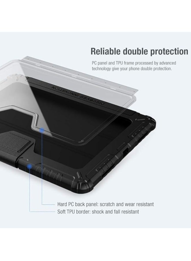 general For iPad Air 13 2024 Armor PRO Leather Case Lens Cap Drop Case Compatible with iPad Air 13 - Image 4