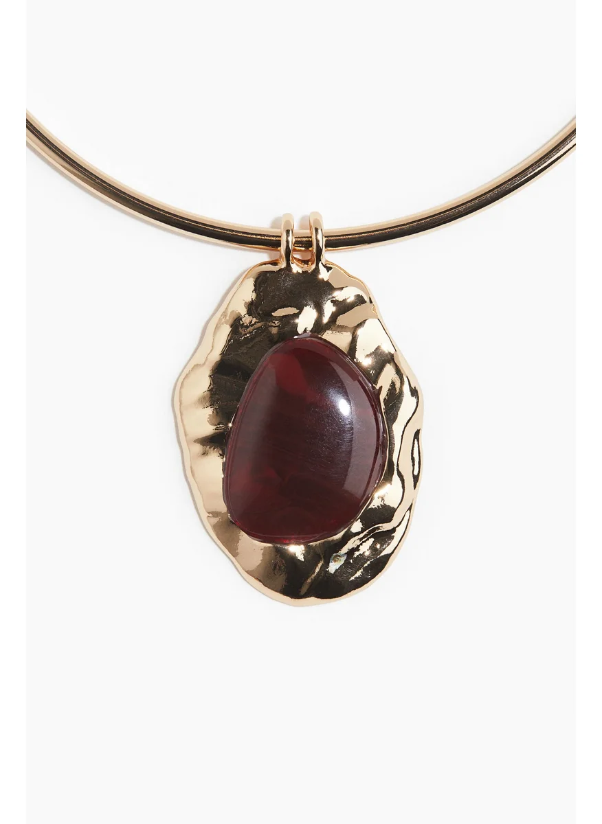اتش اند ام Rigid Pendant Necklace