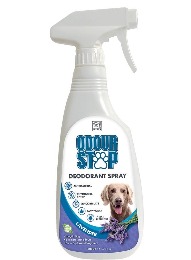 mpets Odor Stop Deodorant Spray Lavender 500ml