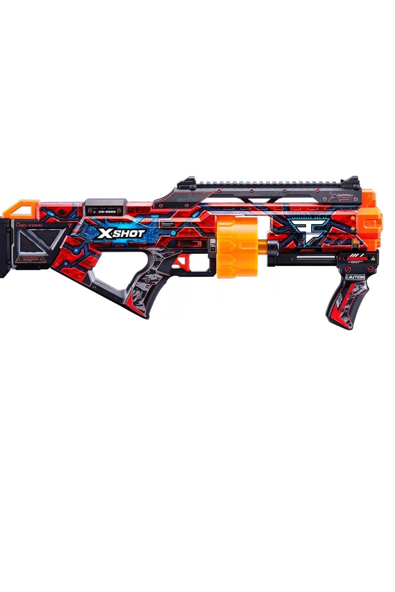 x_shot Skins Last Stand_Faze Clan، مسدس، مسدس لعبة بتصميم للأطفال والمراهقين والبالغين، ألعاب تصويب واستهداف خارجية، هدية للأطفال من سن 8 سنوات فما فوق - Image 2