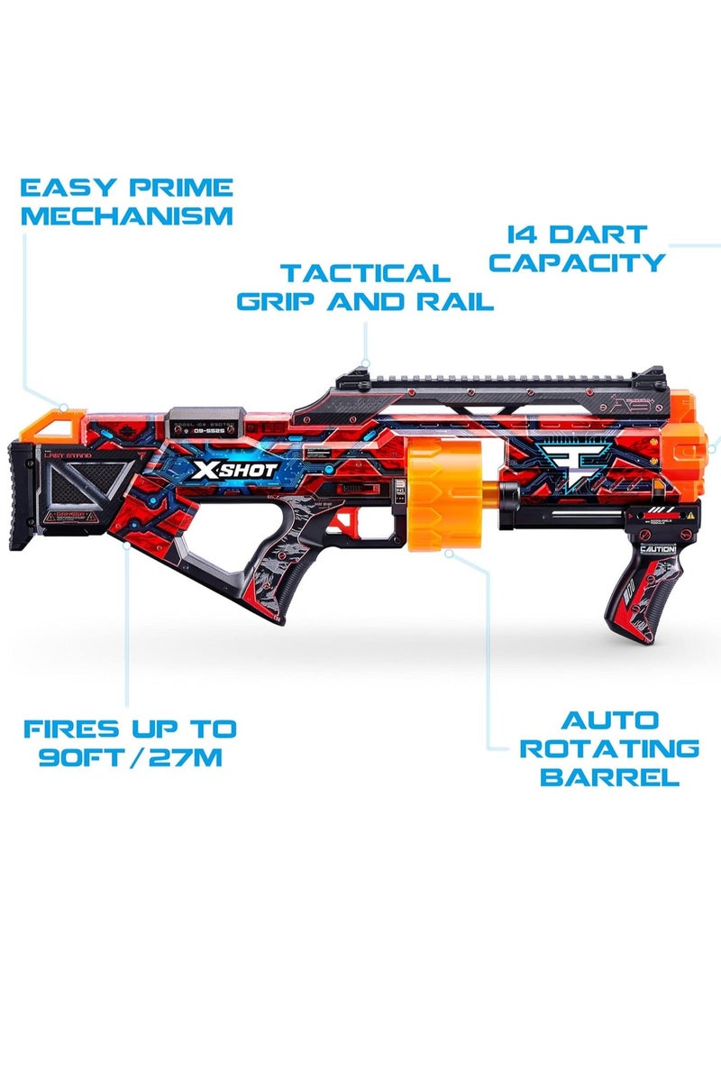 x_shot Skins Last Stand_Faze Clan، مسدس، مسدس لعبة بتصميم للأطفال والمراهقين والبالغين، ألعاب تصويب واستهداف خارجية، هدية للأطفال من سن 8 سنوات فما فوق - Image 3