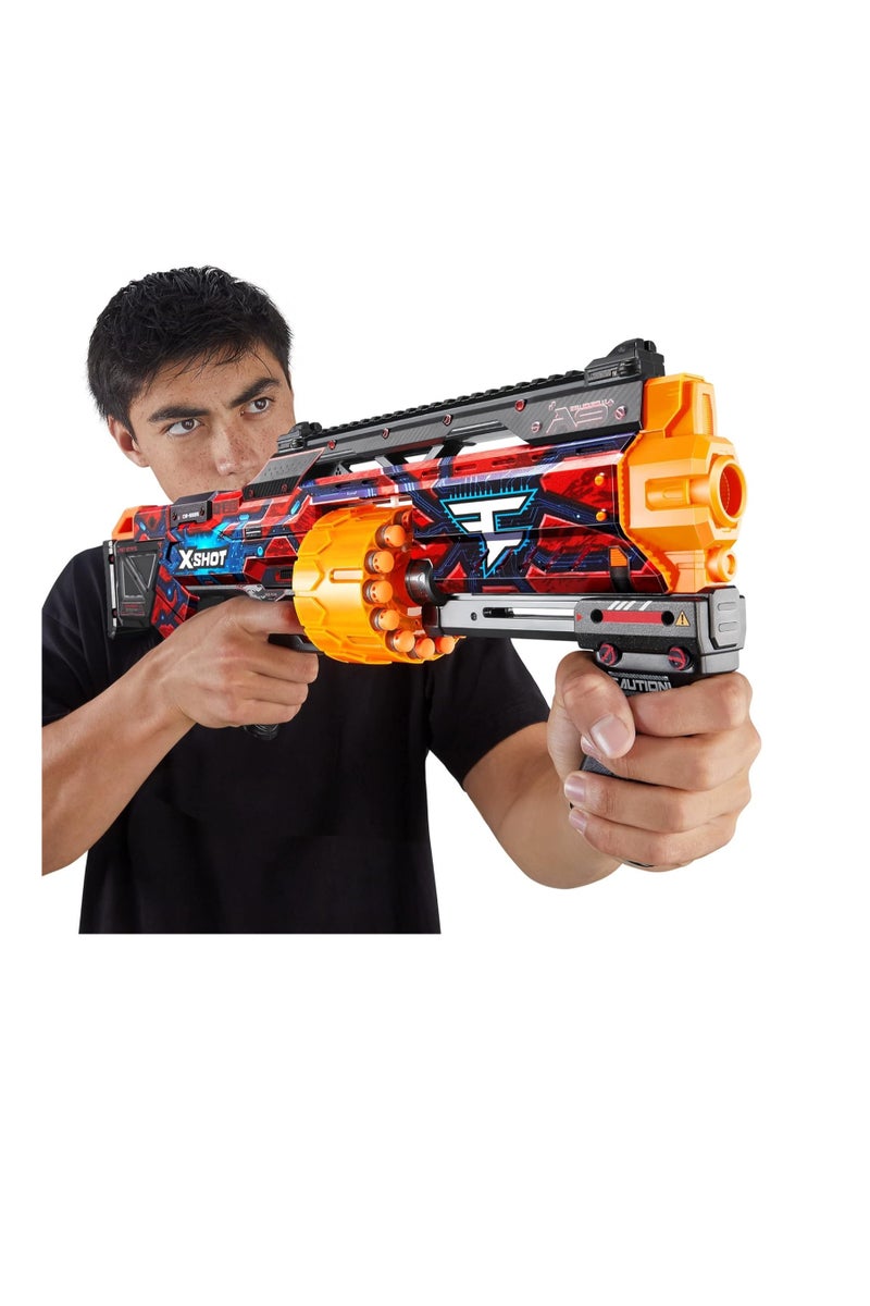 x_shot Skins Last Stand_Faze Clan، مسدس، مسدس لعبة بتصميم للأطفال والمراهقين والبالغين، ألعاب تصويب واستهداف خارجية، هدية للأطفال من سن 8 سنوات فما فوق - Image 5