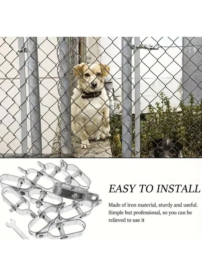 20 قطعة مشدات أسلاك قابلة للتعديل ثقيلة المقاومة للتآكل للبوابات والأسوار - Image 5