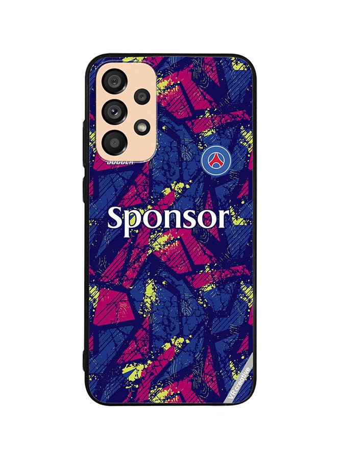 VR CREATIVE Protective Case Cover For Samsung Galaxy A53 5G Jersey Design Multicolour - Image 1