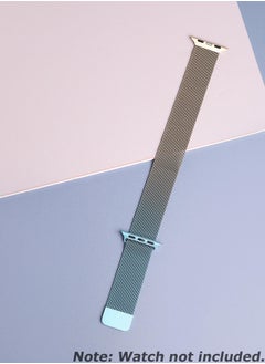 Haute Sauce Solid Stainless Steel Apple Watch Strap For Women | 42mm/44mm/45mm  - Image 3