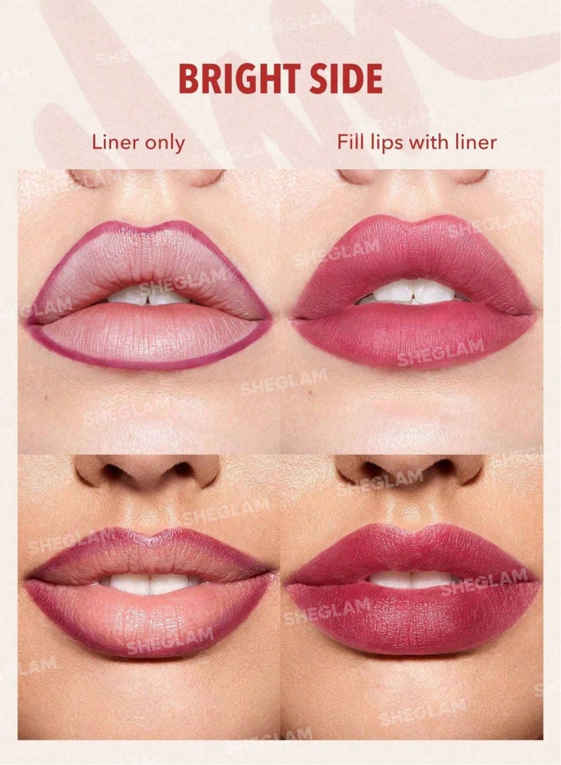 SHEGLAM Love Stained Lip Tint Marker - Bright Side Red - Image 2