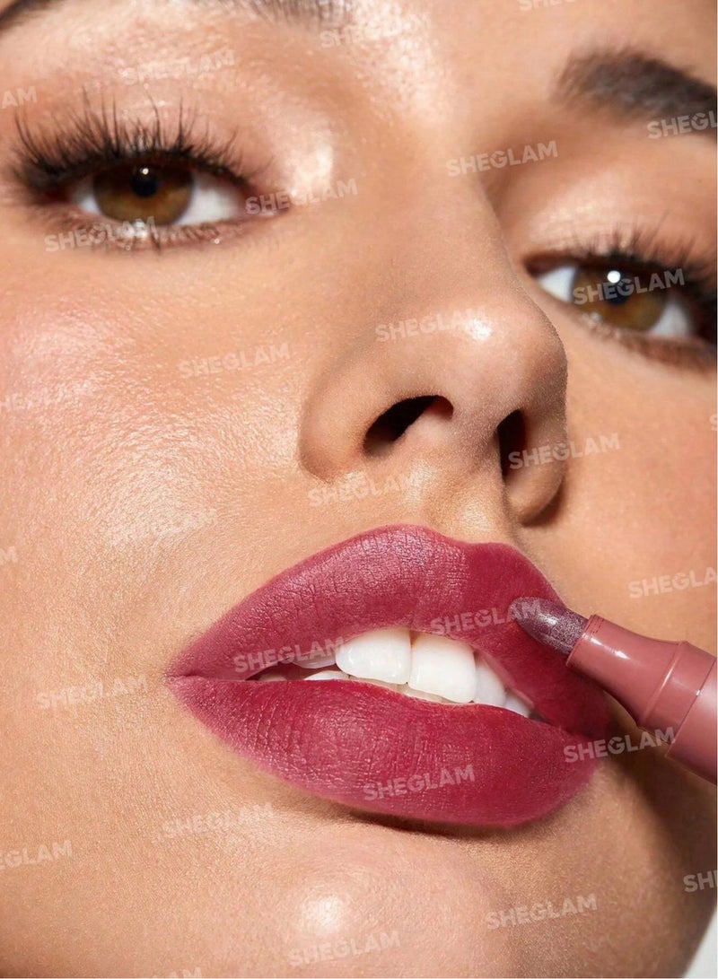SHEGLAM Love Stained Lip Tint Marker - Bright Side Red - Image 3