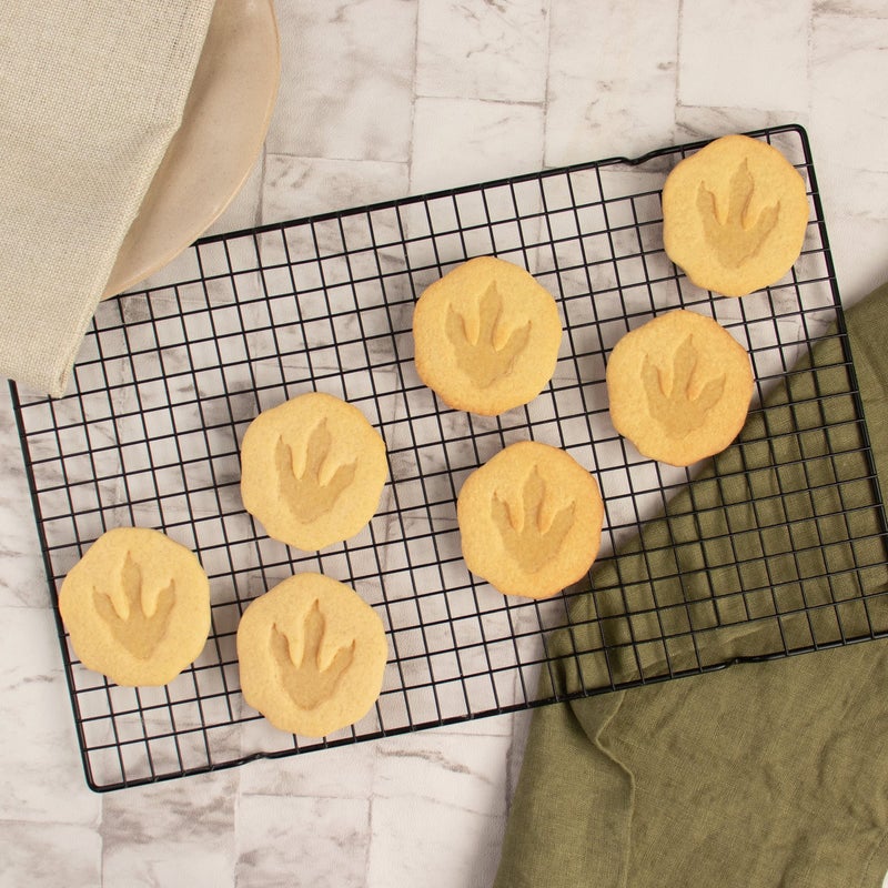 Bakerlogy T-Rex Footprint Fossil cookie cutter  1 piece - Bakerlogy - Image 3