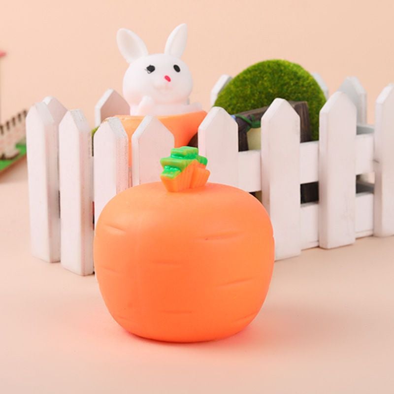 Carrot pinch lewang Carrot Rabbit squeeze Cup vent decompression artifact trick gadget decompression toy - Image 3