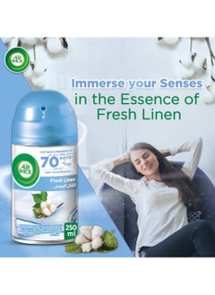 Air Wick Freshmatic Autospray Refill Fresh Linen Fragrance  - Image 4